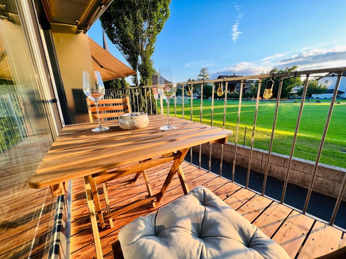 Flair Apartments Vorarlberg - Stilvolles Wohnen Nahe Bodensee & Alpen - Kueche, Balkon & Gratis Parkplatz Bregencja Zewnętrze zdjęcie