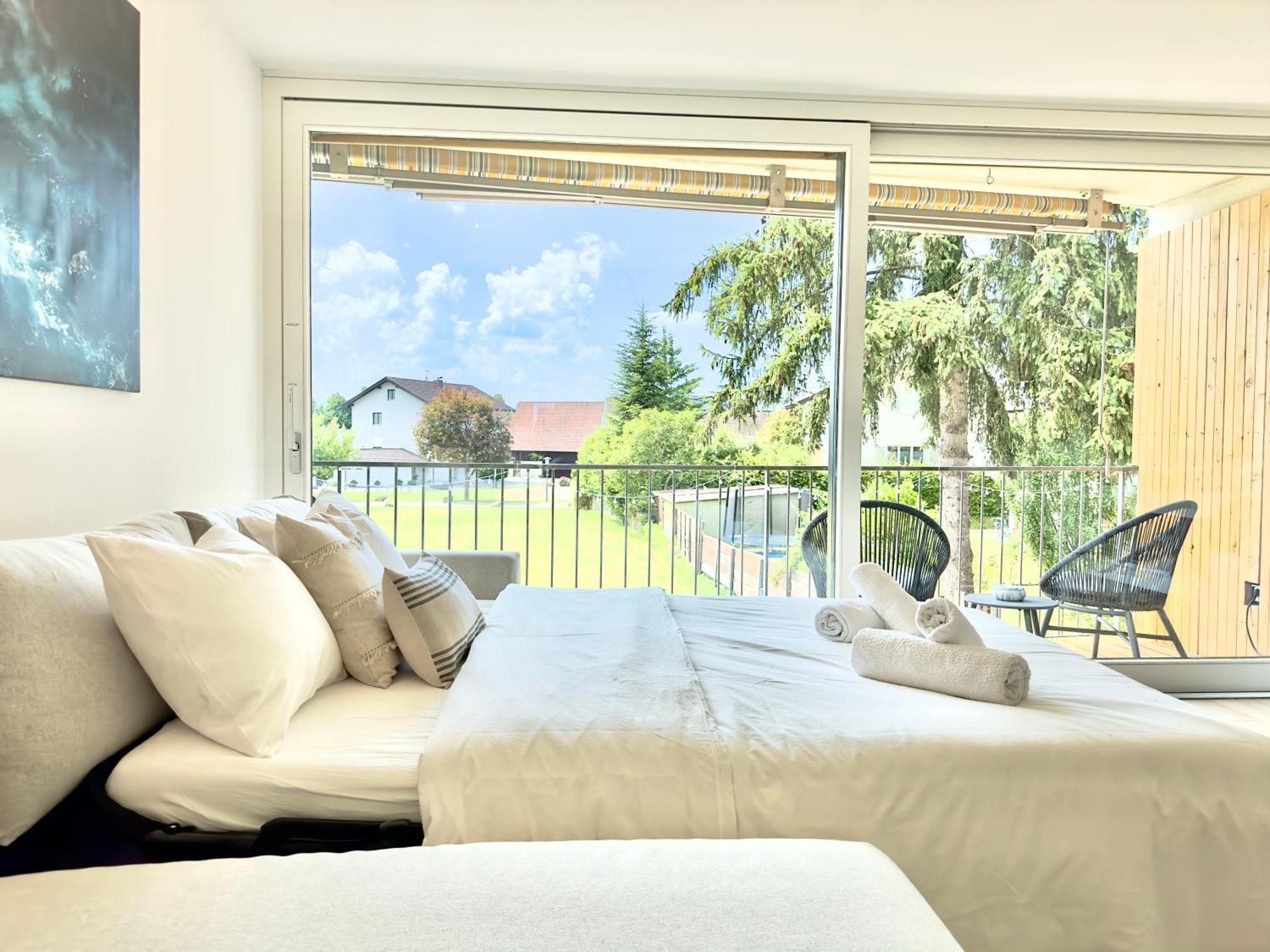 Flair Apartments Vorarlberg - Stilvolles Wohnen Nahe Bodensee & Alpen - Kueche, Balkon & Gratis Parkplatz Bregencja Zewnętrze zdjęcie